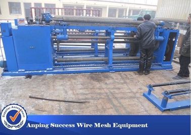 Lồng gà Gabion Máy Mesh / Wire Mesh Weaving Machine For Rolls
